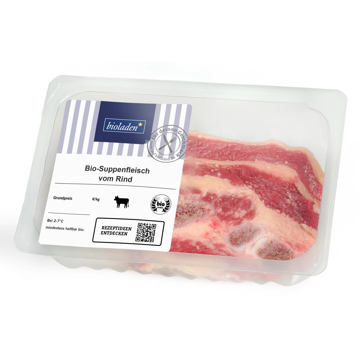 b*Suppenfleisch vom Rind m. Knochen