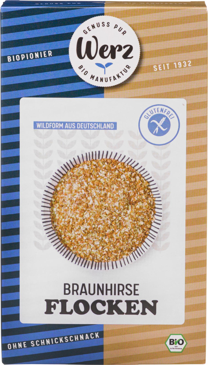 Braunhirse Flocken glutenfrei