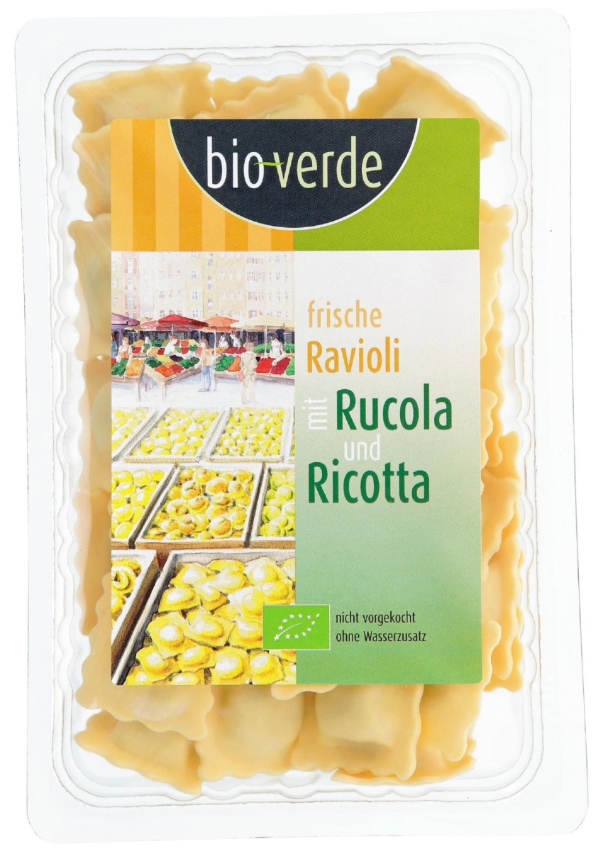 Frische Ravioli al Rucola