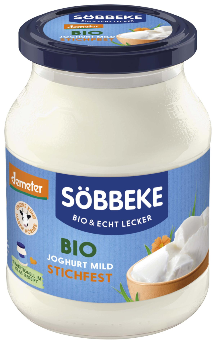 Joghurt Demeter mild Stichfest