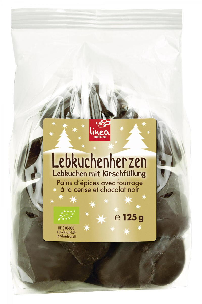 Lebkuchenherzen Kirsch