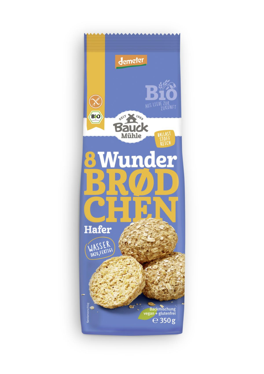 Wunderbrödchen Hafer glutenfrei