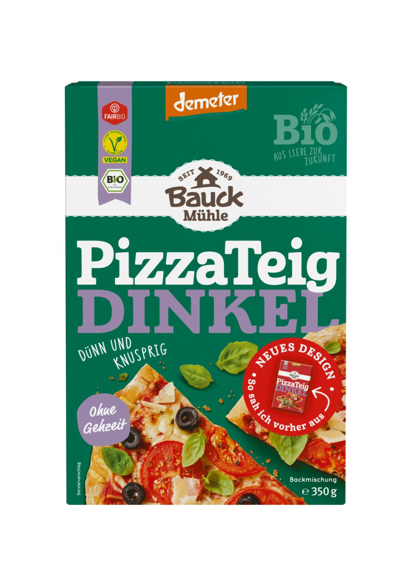 Pizza-Teig Backmischung,Dinkel