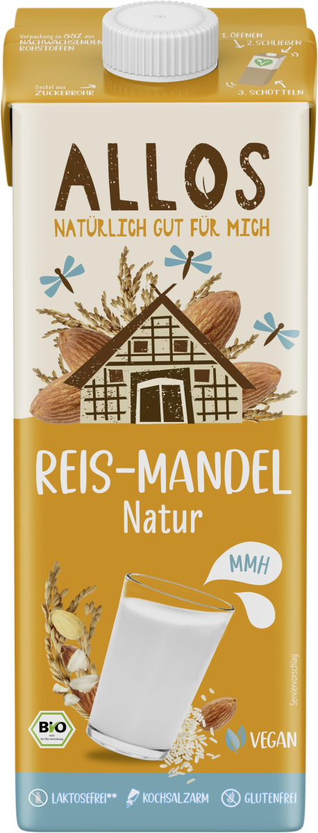 Reis-Mandel Drink Naturell