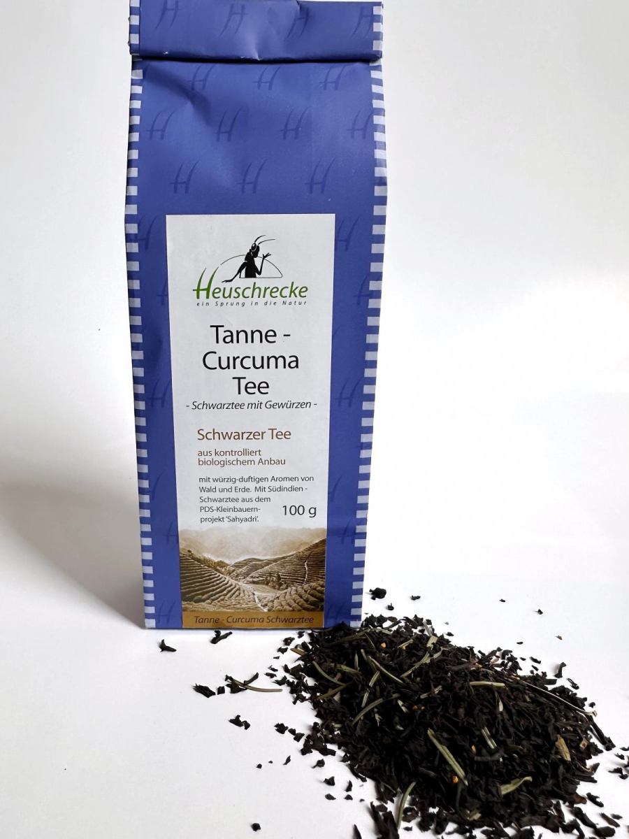 TANNE-CURCUMA TEE, Schwarztee, kbA, 100g