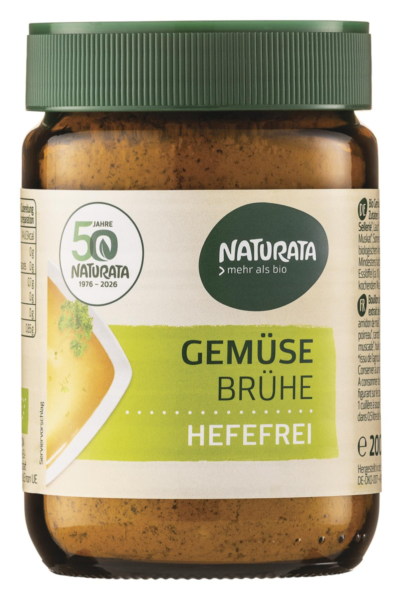 Gemüsebrühe hefefrei, Glas, kbA
