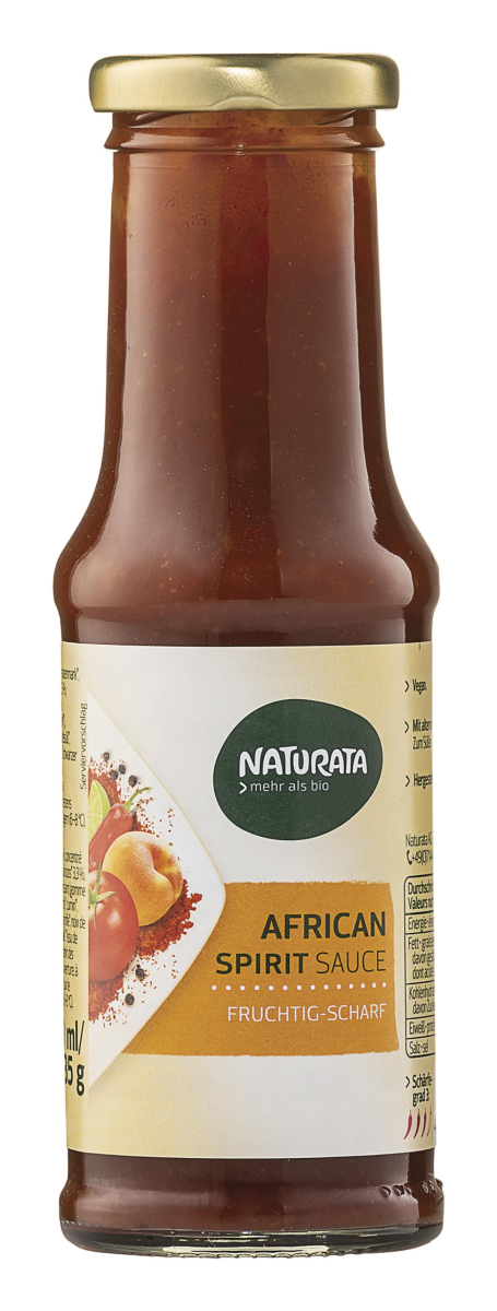 African Spirit Sauce, Flasche, kbA
