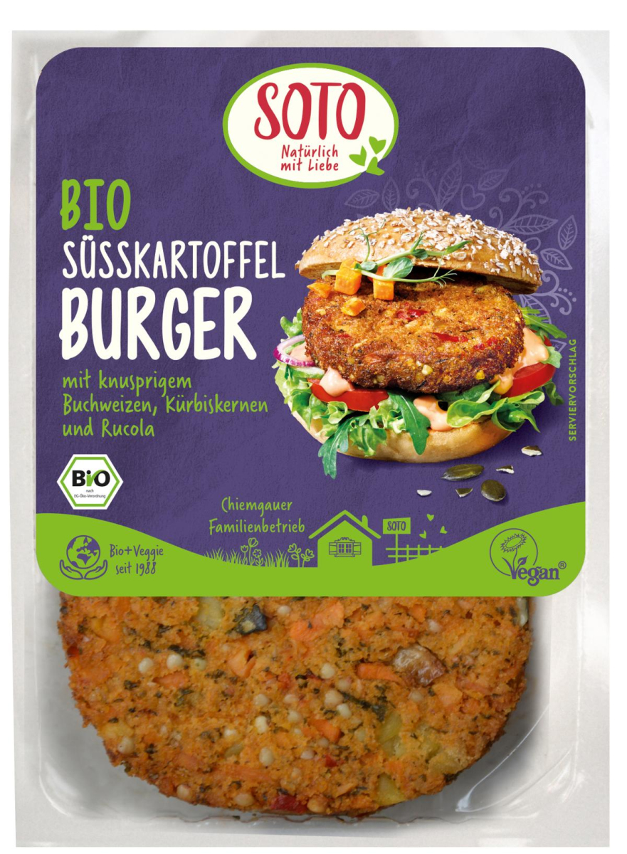 Süßkartoffel-Burger
