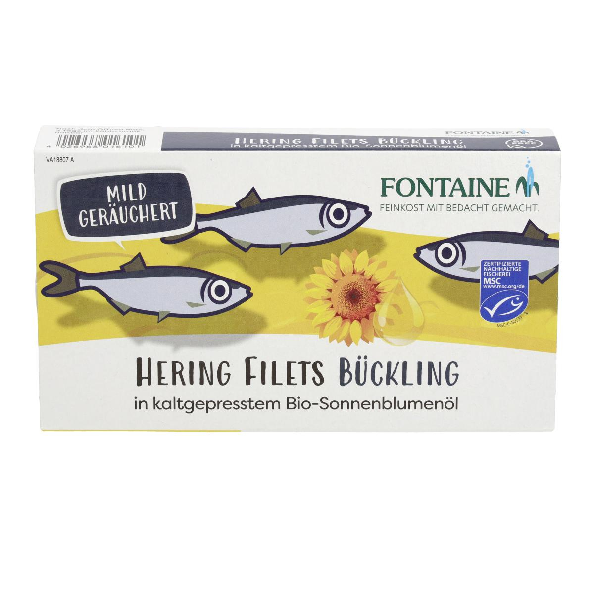 Bücklingsfilet in Öl