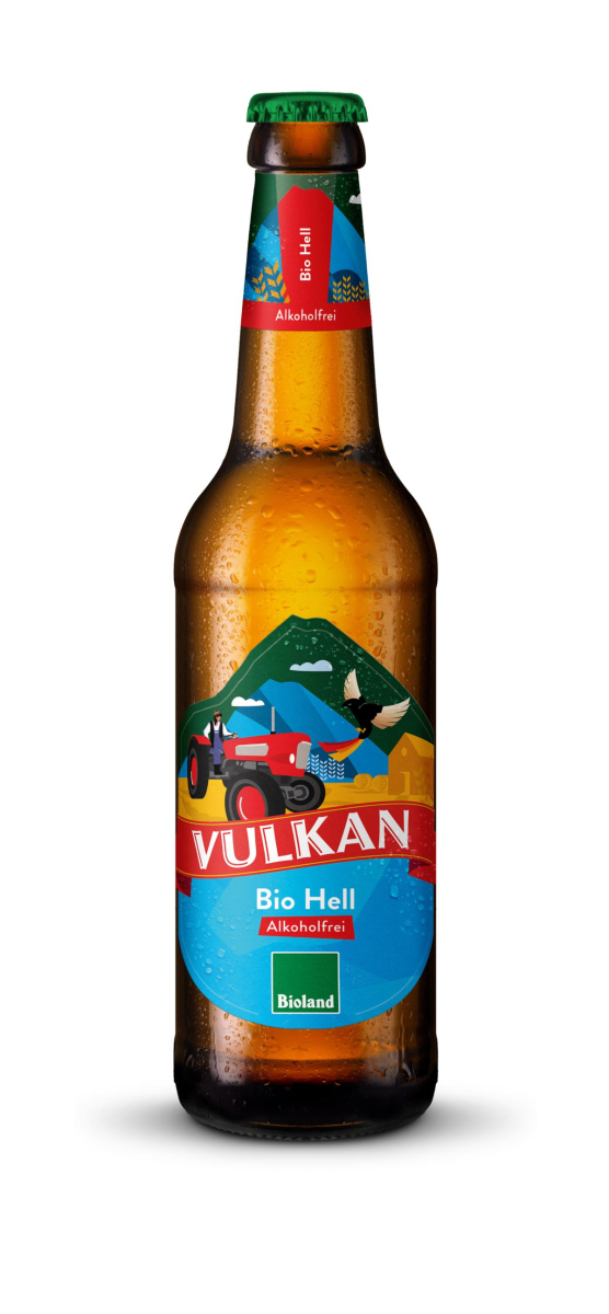 Vulkan Bier Hell alkoholfrei