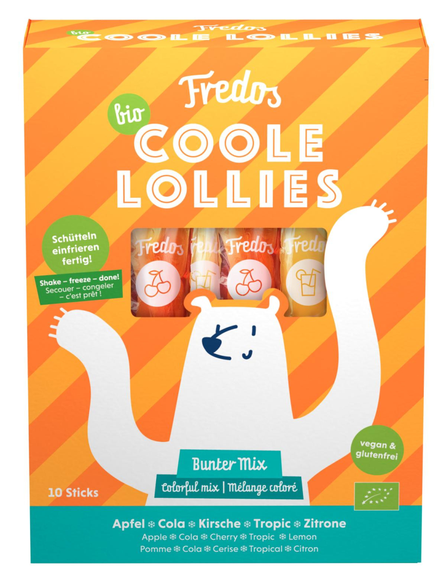 Wassereis Coole Lollies bunt