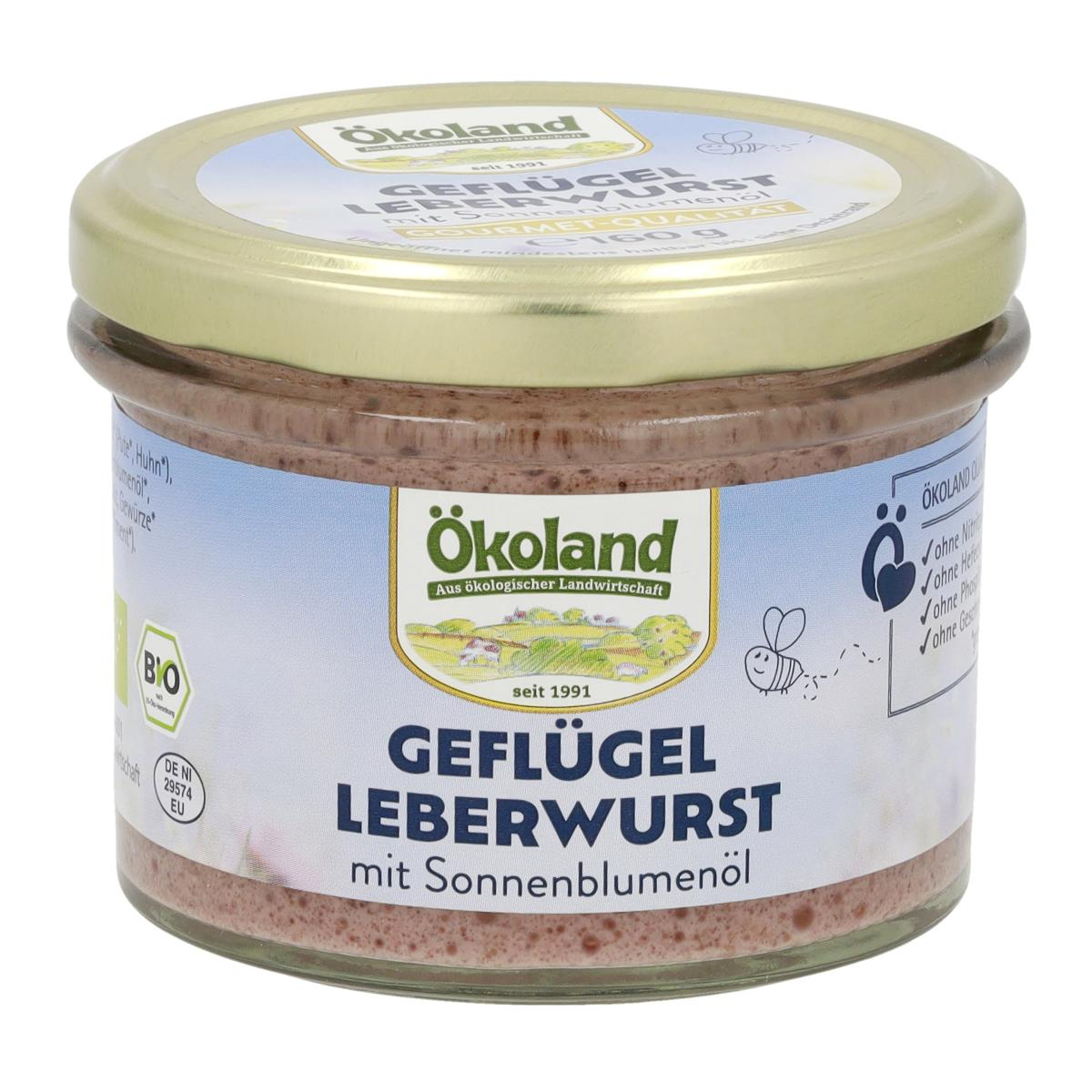 Geflügel Leberwurst Gourmet Qualität im Glas