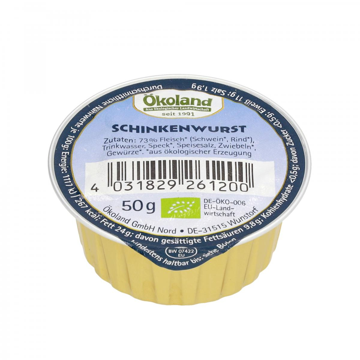 Feine Schinkenwurst, Dose