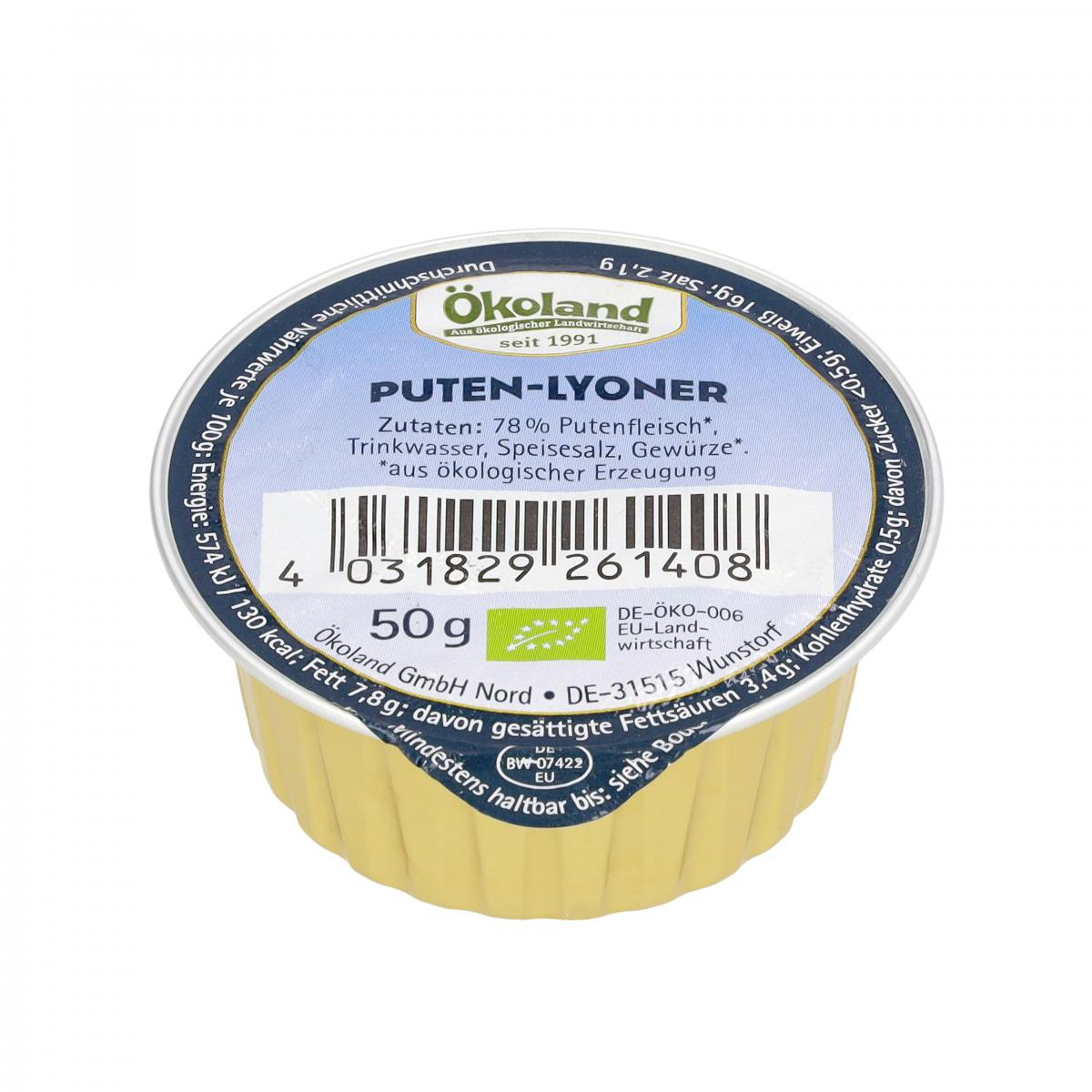 Feine Puten-Lyoner, Dose