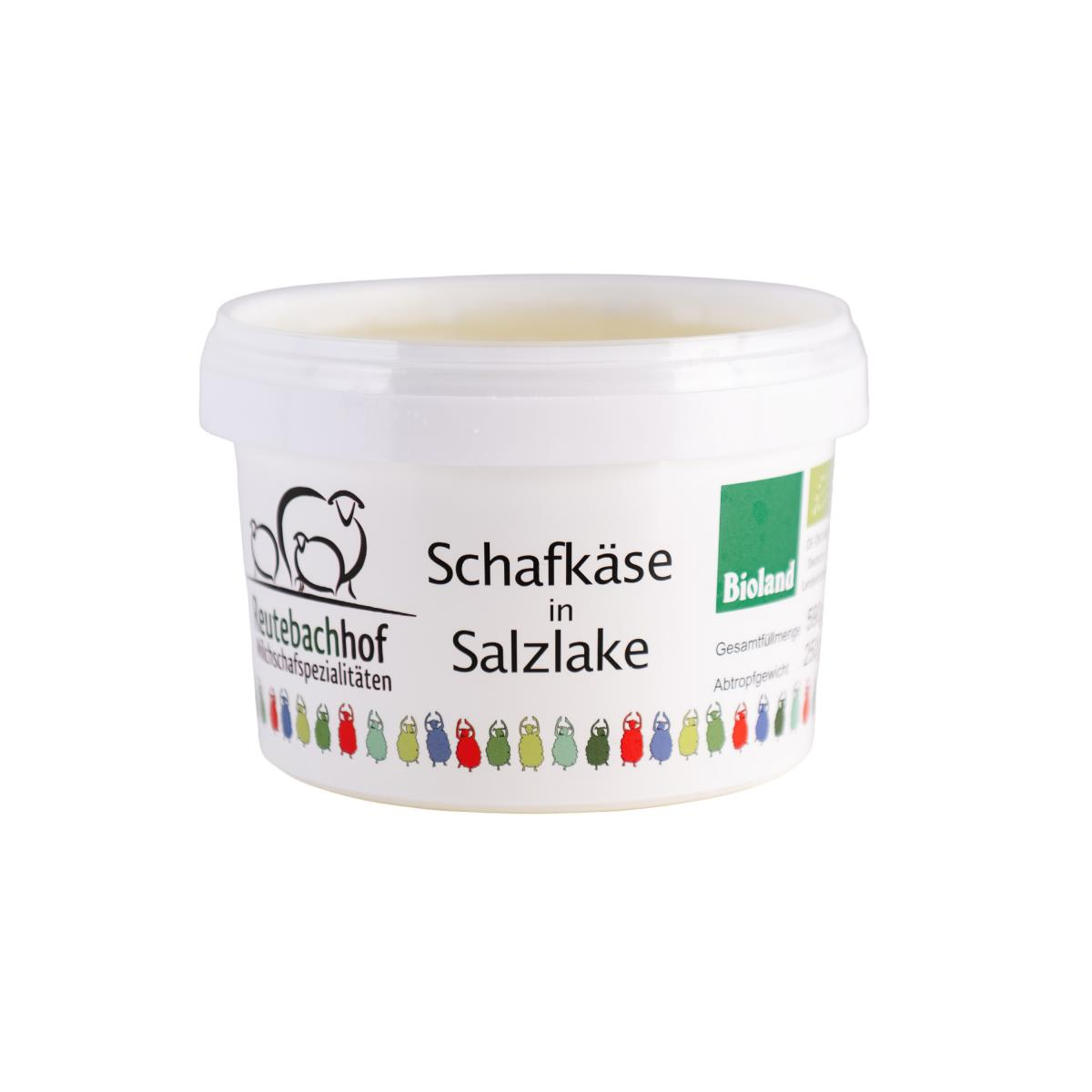 Schafkäse in Lake (Typ Feta), SB-Becher
