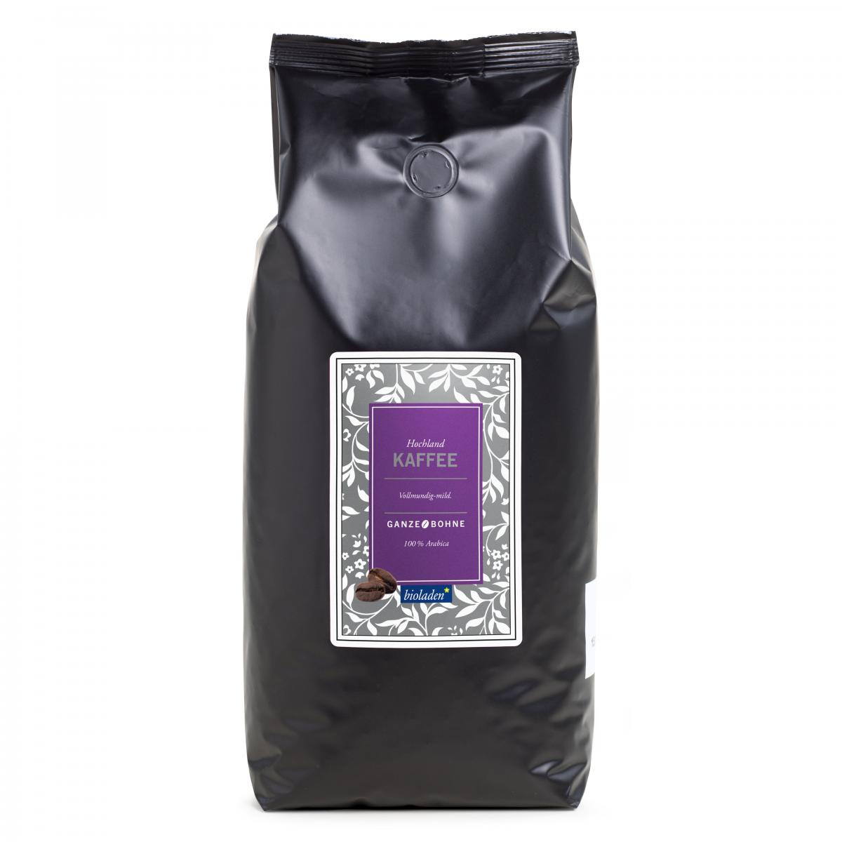 b*Hochlandkaffee ganze Bohne