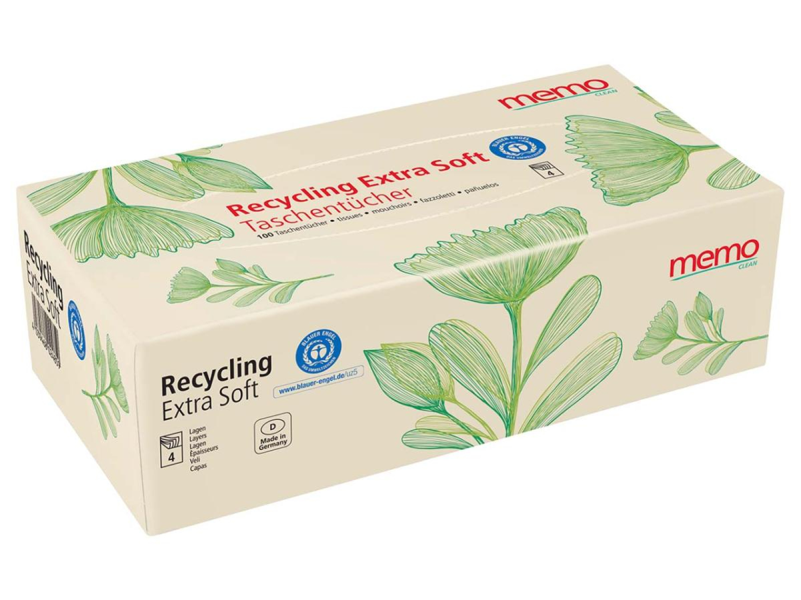 Taschentücher in der Spenderbox