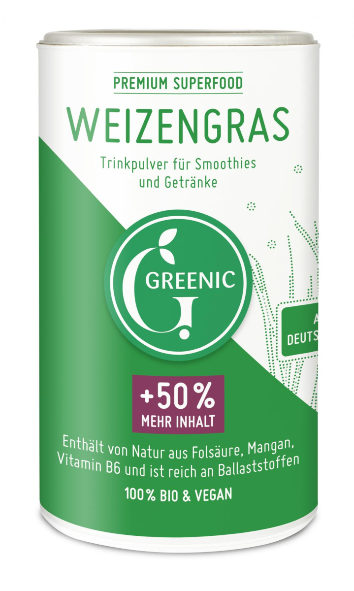 Weizengras Pulver