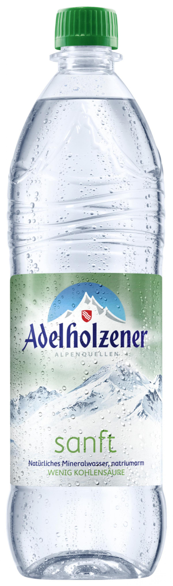 12er Kiste Adelholzener 1l PET sanft