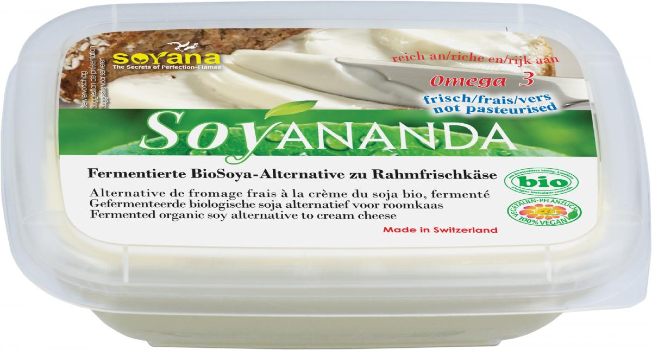 Rahm-Frischkäse Soja, Natur