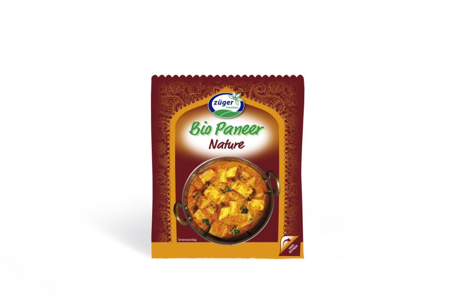 Paneer Natur, indischer Grill-/Bratkäse