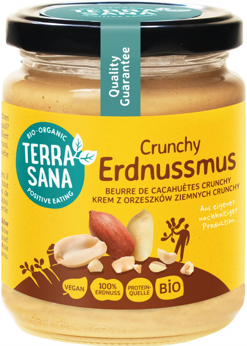 Erdnussmus crunchy
