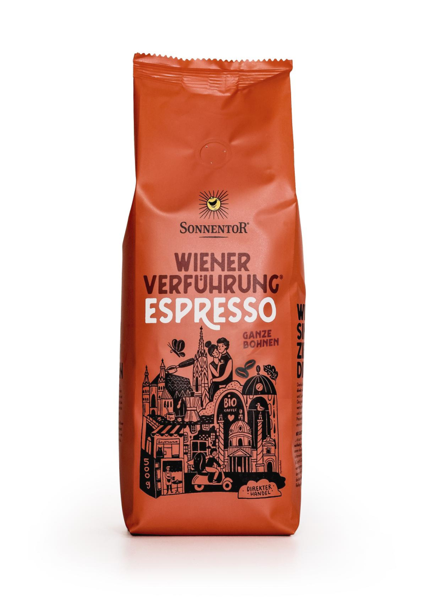 Espresso Kaffee ganze Bohne Wiener Verführung®