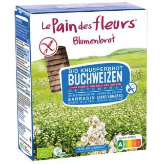 Blumenbrot Buchweizen ohne Salz