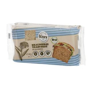 Braunhirse-Toastbrot