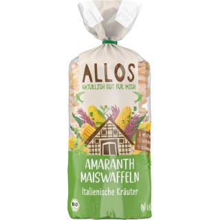 Amaranth Maiswaffeln Italienische Kräuter