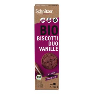 Bio Biscotti Duo Vanille 130 g