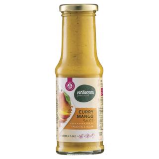 Curry Mango Sauce, vegan, Flasche, kbA