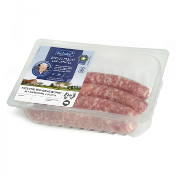 Frische Bratwurst m. Kräuter ca. 300g