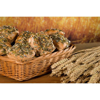 Kürbiskernbrötchen