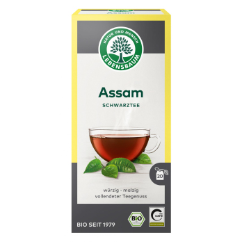 Assam, Aufgußbeutel