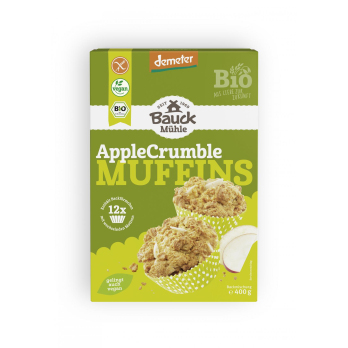 Apple Crumble Muffins glutenfrei