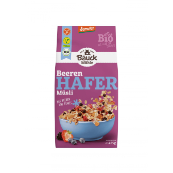 Hafer Müsli Beere glutenfrei