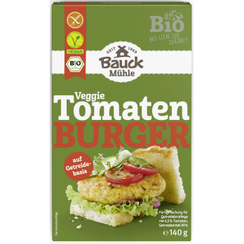 Tomate Basilikum Burger glutenfrei