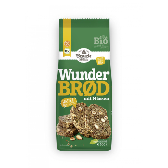 Wunderbrod mit Nüssen glutenfrei