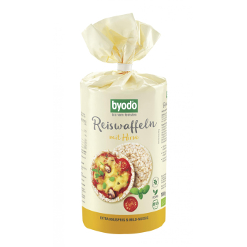 Reiswaffeln mit Hirse
