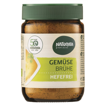 Gemüsebrühe hefefrei, Glas, kbA