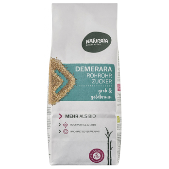 DEMERARA Rohrohrzucker, goldbraun, grob, kbA