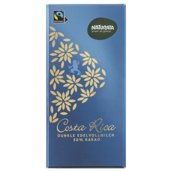 Dunkle Edelvollmilch Schokol Costa Rica 50% kbA,FT