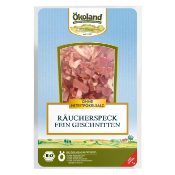 Räucherspeck fein geschnitten