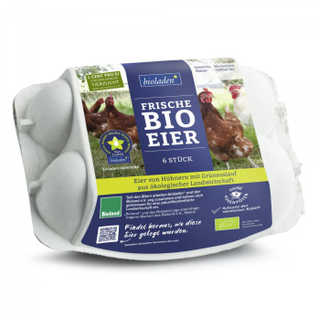 b*Eier, Größe M/L, abgep. 6er