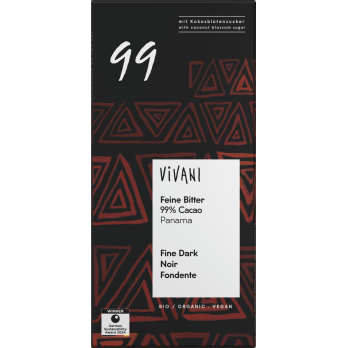 Feine Bitter mit 99% Cacao
