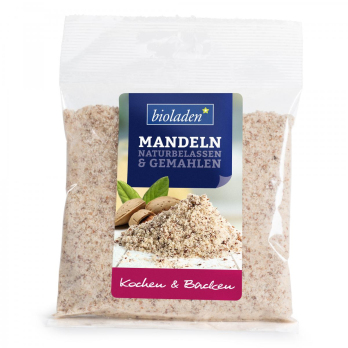 b*Mandeln natur gemahlen