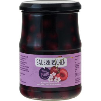 Sauerkirschen entsteint
