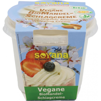 Mandel-Schlagcreme, vegan