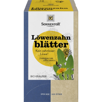 Löwenzahnblätter Tee